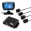Eglemtek Kit completo 4 sensori di parcheggio con display Lcd