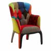 EGLEMTEK FLODDHEST PATCHWORK - Poltrona foderata in tessuto Patchwork [rigenerata]