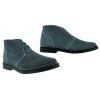 ORMALETTO Polacchine Made in Italy in 100% Vera Pelle colore Blu taglia 45