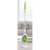 EGLEMTEK JC-228C Set Scopa a vapore 10 in 1 Bianco/Verde + 12 panni