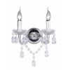 OEM Newport Transparent - Applique con 2 punti luce transparente