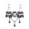 OEM Newport Black - Applique con 2 punti luce nero