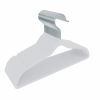 ARREDITALY ZR1501-W Arica - Set di 10 grucce vellutate con portapantaloni colore bianco