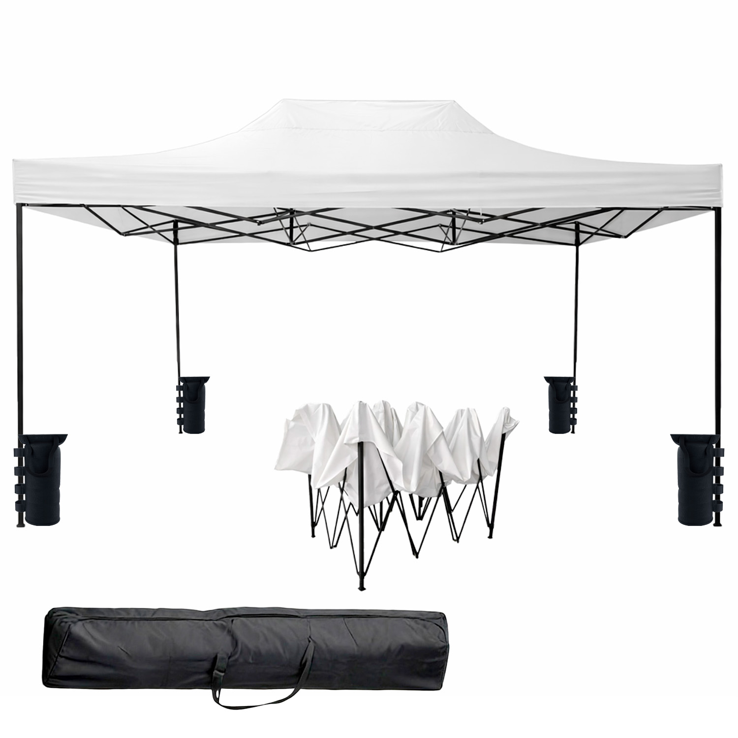 Gazebo Professionale 3x4.5 M Richiudibile Automatic…