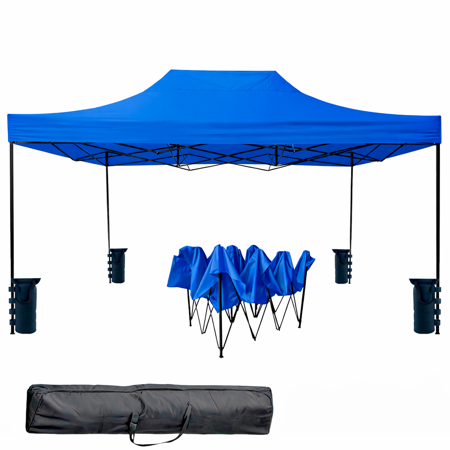 Gazebo Professionale 3x4.5 M Richiudibile Automatic…