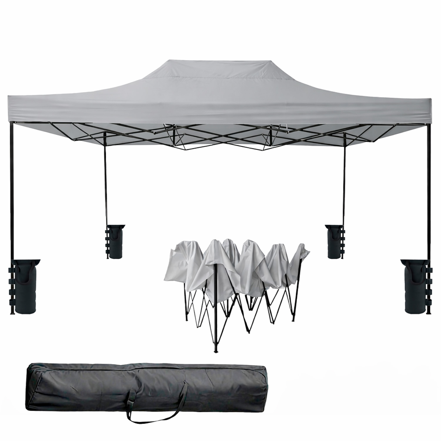 Gazebo Professionale 3x4.5 M Richiudibile Automatic…